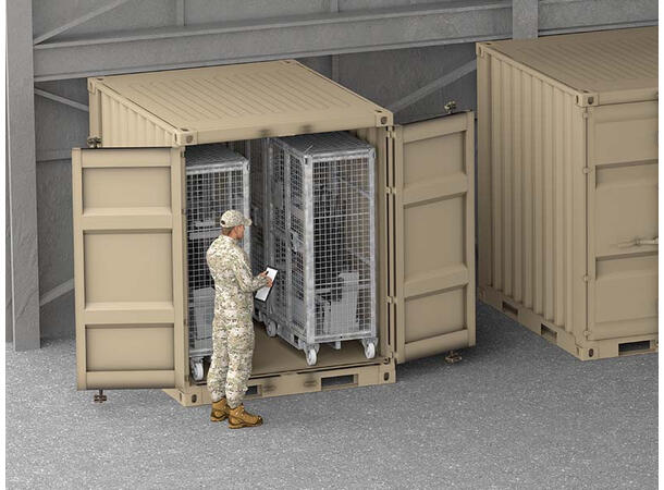 TACTICAL LOCKER CWM For Container, Deployment, storage