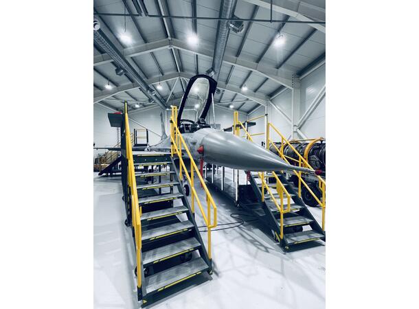F-16 FUSELAGE STANDS LH/RH, 4 PCS Service Maintenance Moduls, LMD